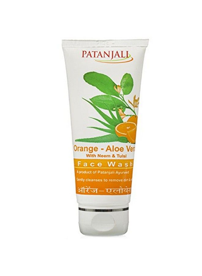 Orange And Aloevera Face Wash 60G Pack Of 3