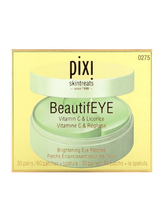 BeautifEYE Brightening Eye Patches 60 Patches