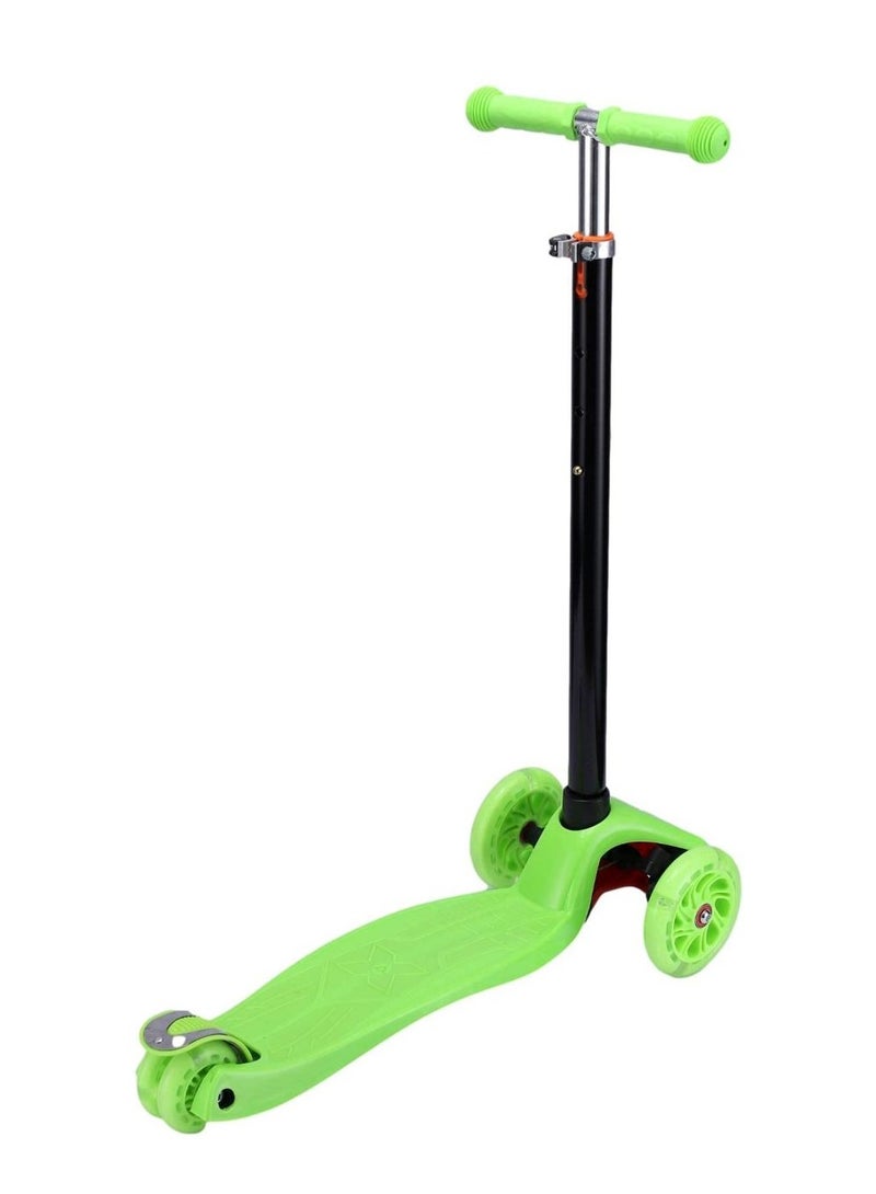 COOLBABY Kids Scooter 3 Wheel 4 Wheel Mini Adjustable Kick Scooter with LED Light Up Wheels