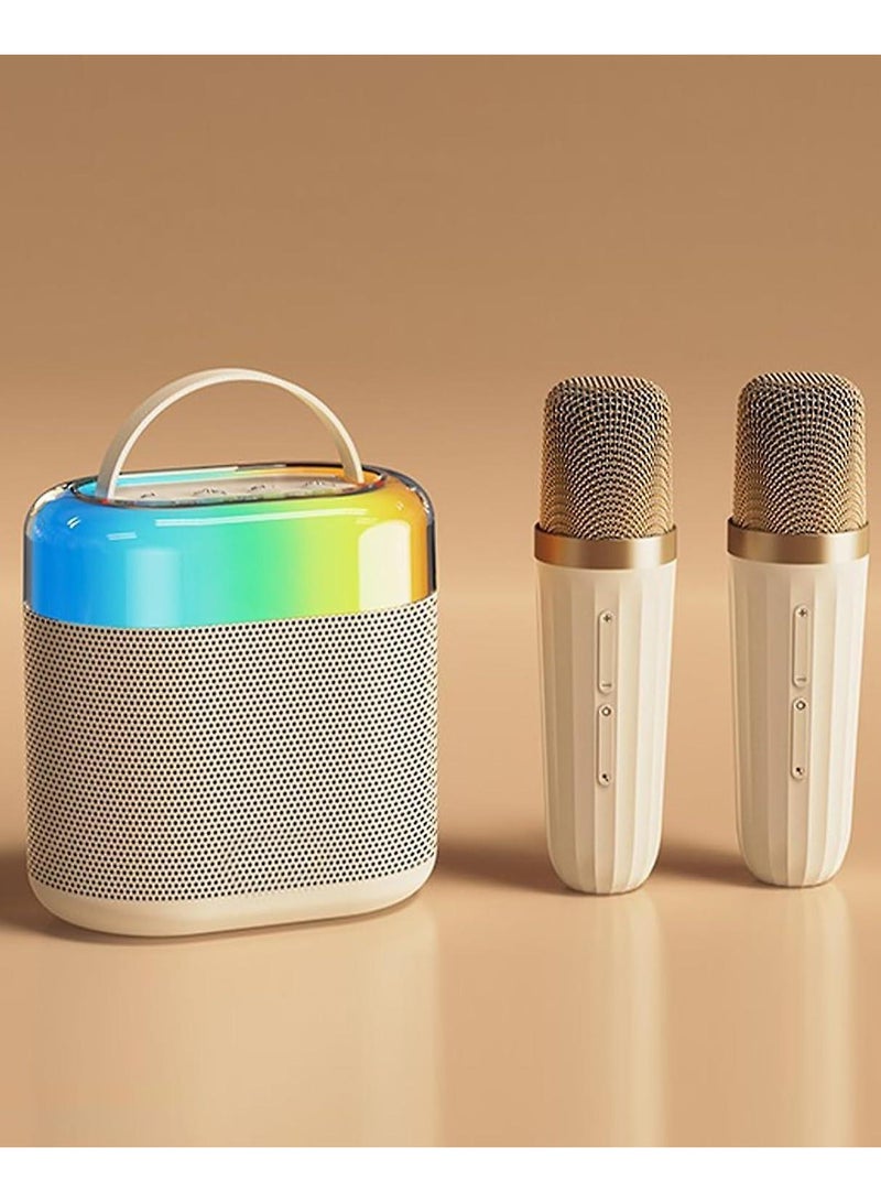 Portable Karaoke Machine with Mic, Mini Bluetooth Karaoke