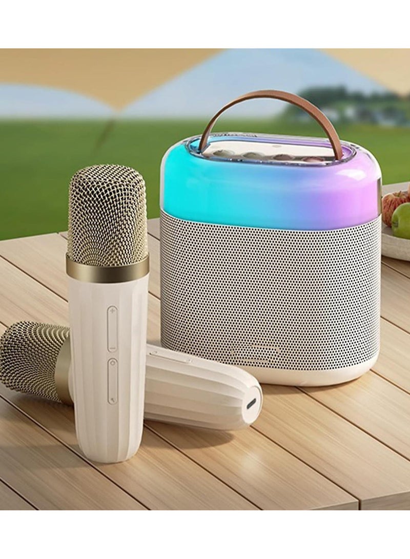 Portable Karaoke Machine with Mic, Mini Bluetooth Karaoke