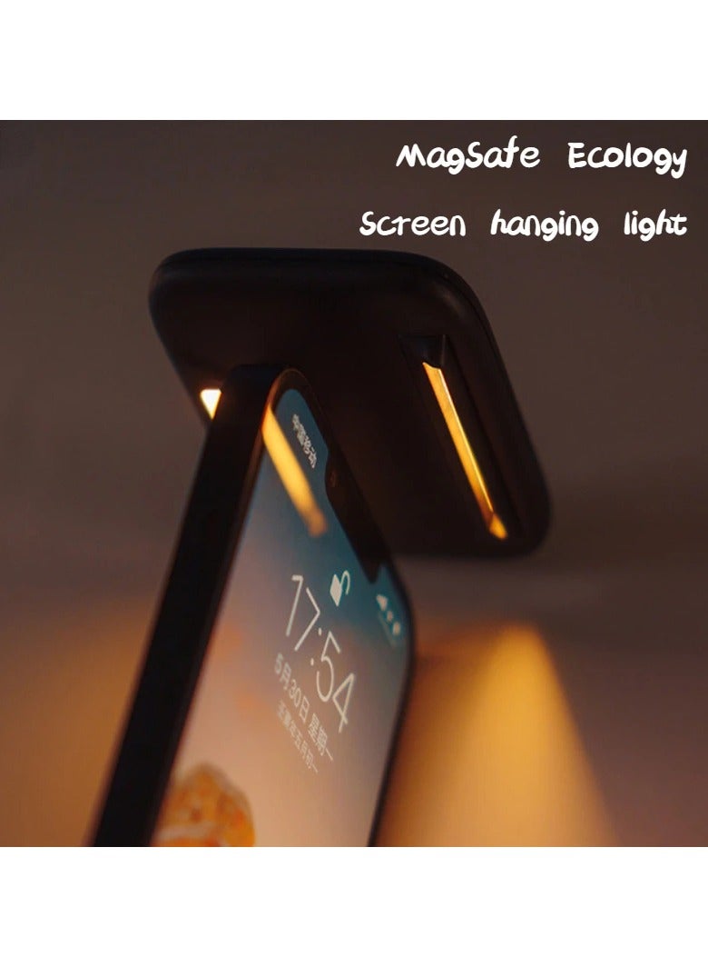 Eco Friendly Fill Light for IPhone Mobile Phone Simple LED Night Reading Anti-Blue Light Eye Protection Screen Hanging Lamp