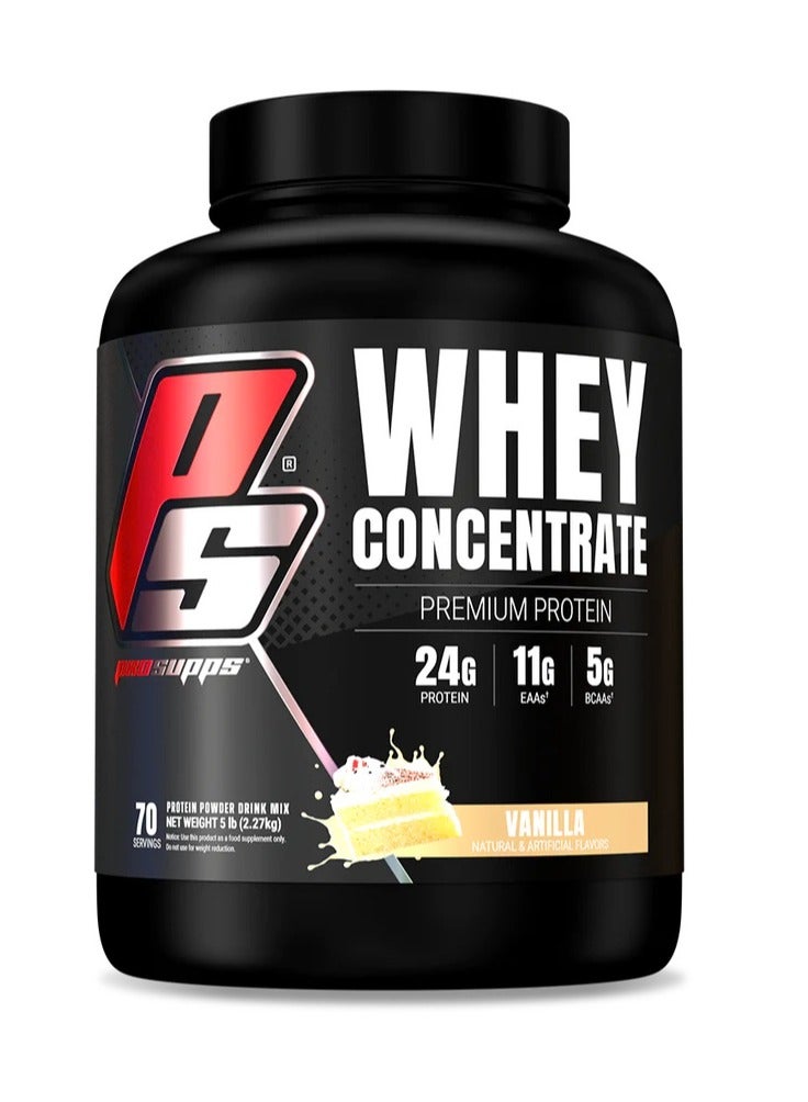 PROSUPPS Whey Concentrate Protein 5lb Vanilla