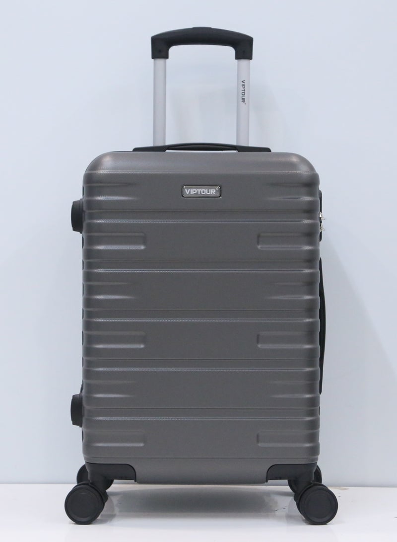 Single Hardside Spinner ABS Trolley Luggage With Number Lock 20 Inches