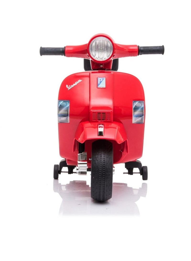 Vespa Motorcycle - Red