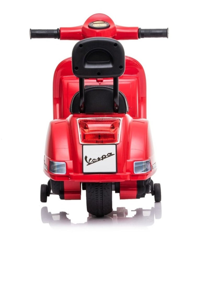 Vespa Motorcycle - Red