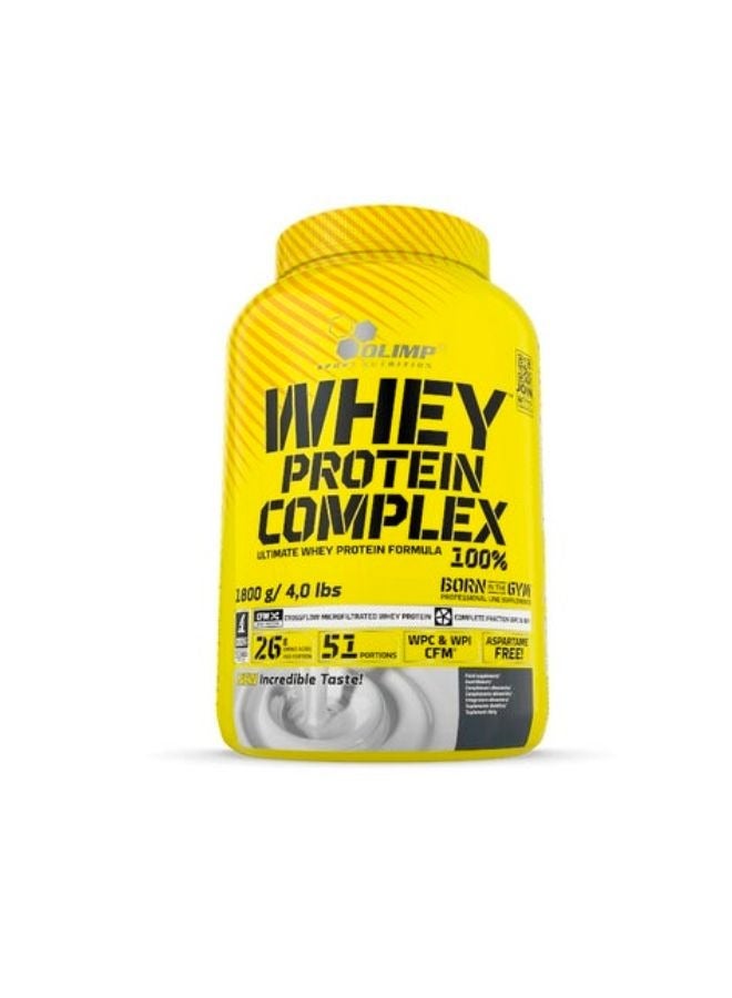 Whey Protein Complex, Ultimate Whey Protein Formula, Chocolate Flavour, 1800g