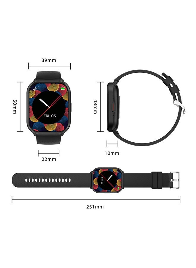 Casual Smartwatch For Women Men,2.1 inch Screen Fitness Tracker, Heart Rate Sleep Monitor IP68 Waterproof Sport Smartwatch,Grey