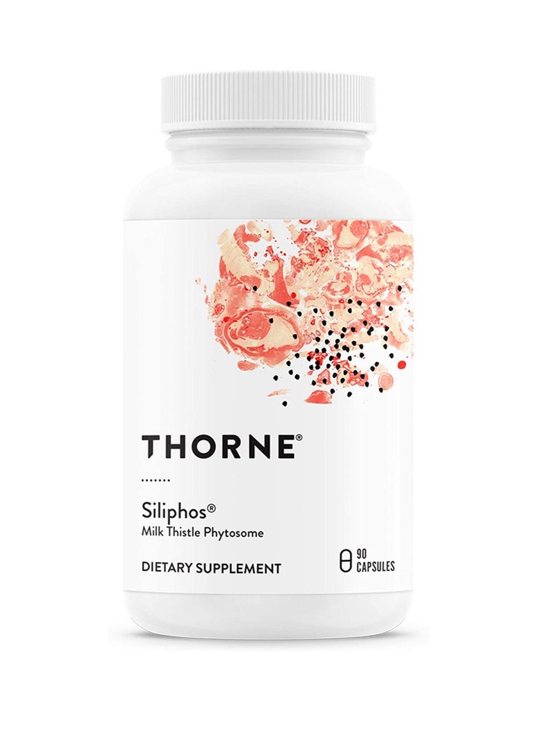 Siliphos - Milk Thistle Phystosome Dietary Supplement - 90 Capsules