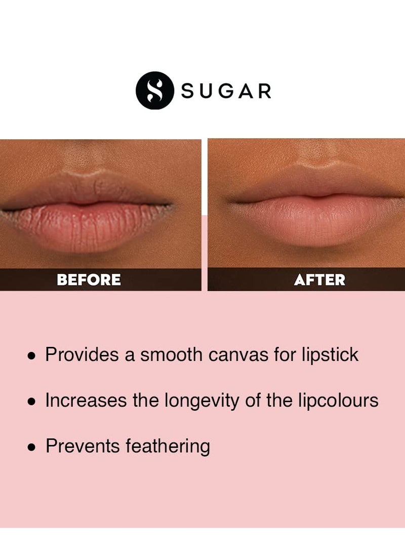 SUGAR Cosmetics - Seal The Show - Lip Primer - Lightweight Lip Primer with Hydrating Finish For Longevity of Lip Colour