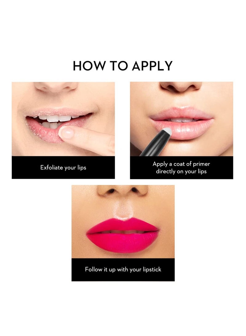 SUGAR Cosmetics - Seal The Show - Lip Primer - Lightweight Lip Primer with Hydrating Finish For Longevity of Lip Colour