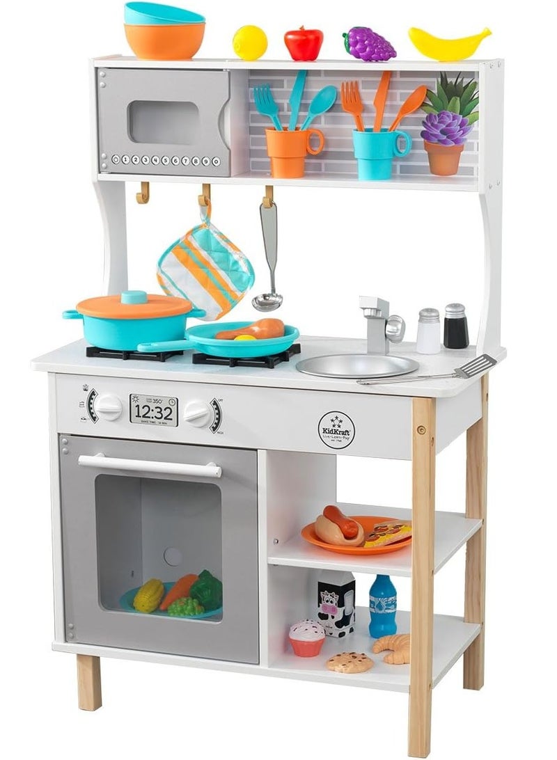 Kidkraft All Time Play Kitchen With Accessories