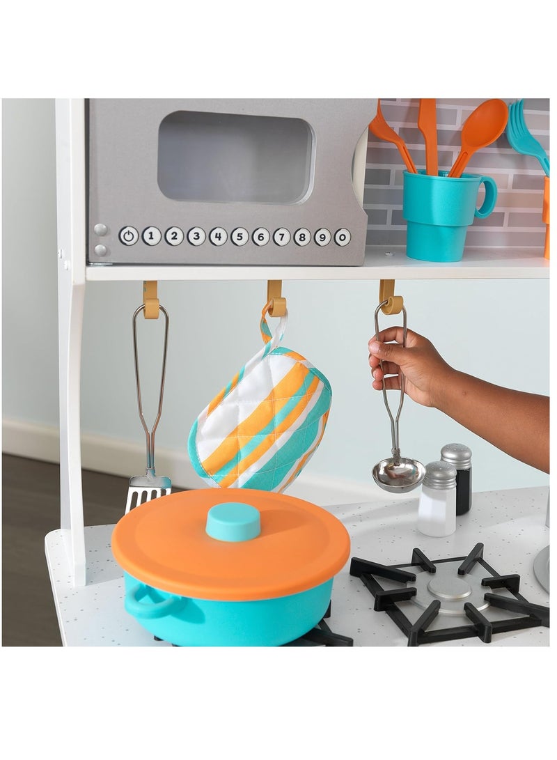 Kidkraft All Time Play Kitchen With Accessories