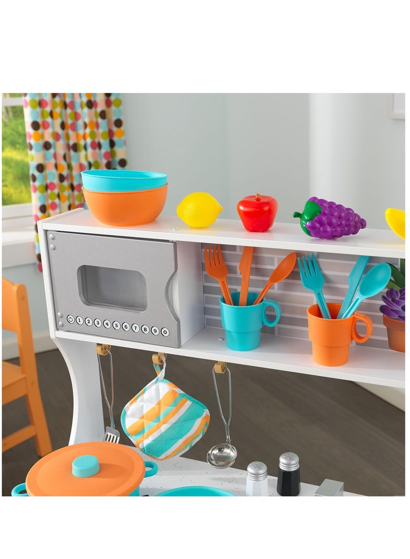 Kidkraft All Time Play Kitchen With Accessories