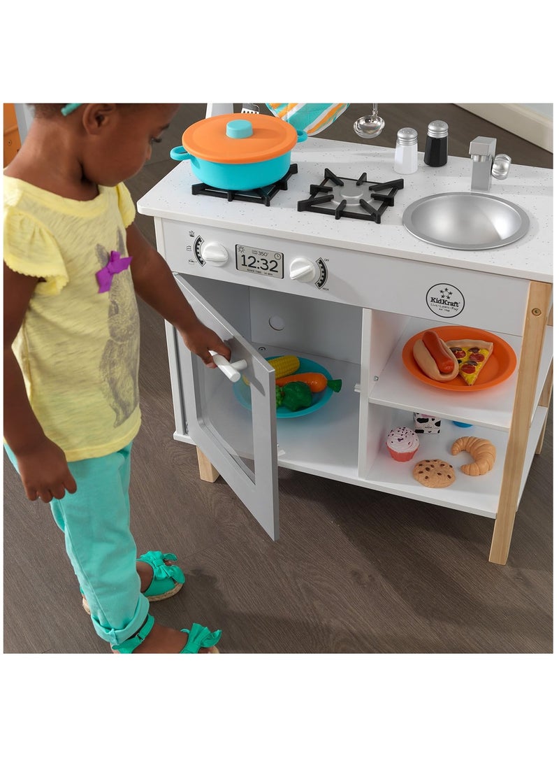 Kidkraft All Time Play Kitchen With Accessories