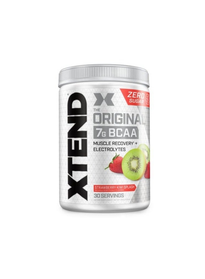 Xtend The Original 7G BCAA Muscle Recovery + Electrolytes, Strawberry Kiwi Splash Flavor - 30 Servings