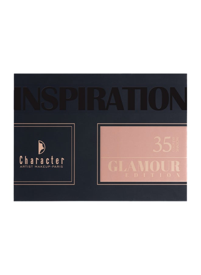 Character 35 Color Glamour Edition Eyeshadow Palette Adventure