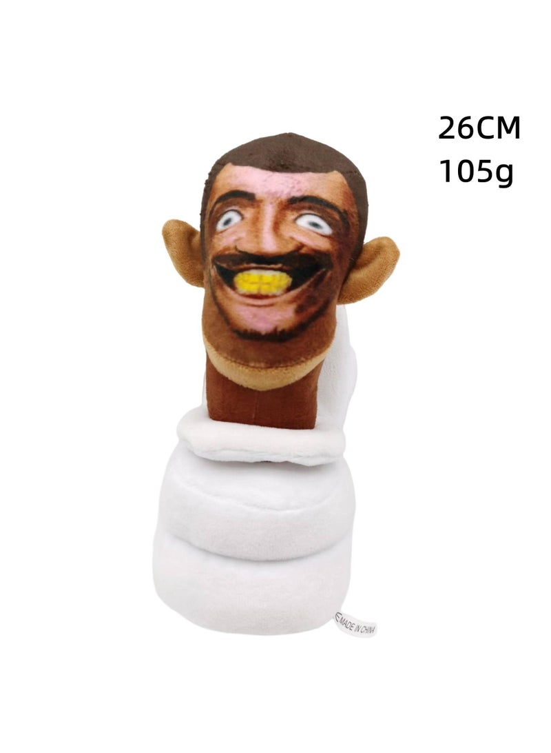 Stuffed Plush Toys Grotesque Toilet Man Chainsaw Man Funny And Interesting Dolls White-A