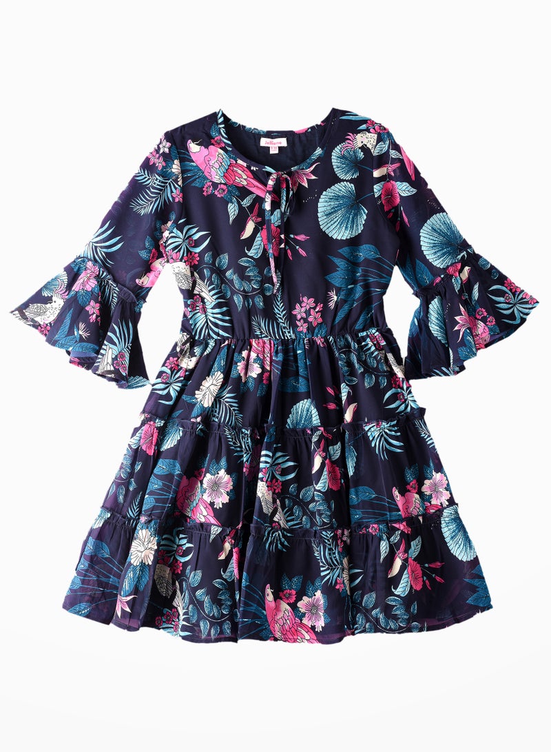 Tween Trends: Floral Crush Dress Breezy Style & Effortless Confidence