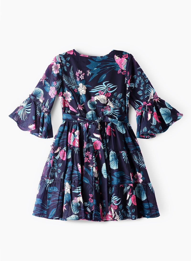 Tween Trends: Floral Crush Dress Breezy Style & Effortless Confidence