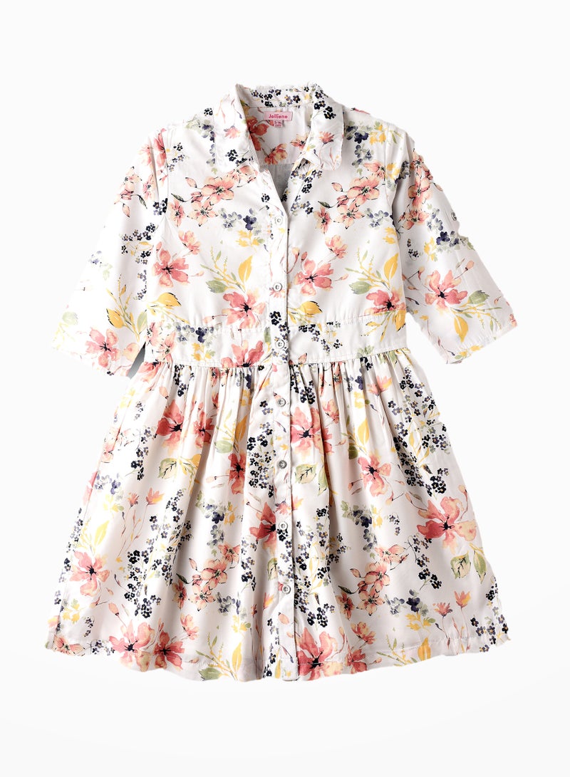 Tween Trends: Floral Crush Dress Breezy Style & Effortless Confidence