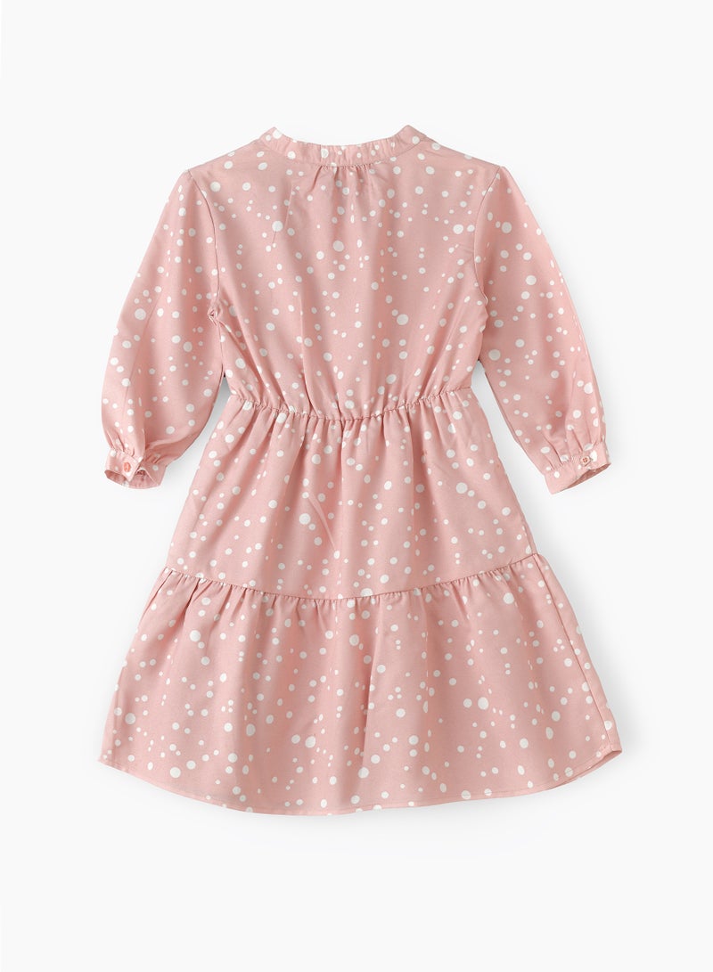 Tween Twirl: Girls' Flowy Georgette Dress Breezy Comfort & Summer Chic