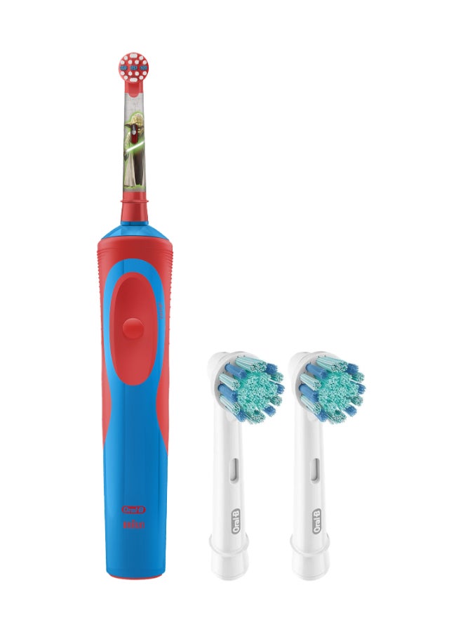 Vitality D12 Rechargeable Kidstooth Brush Star Wars + Eb 10 2K Kids Brush Head