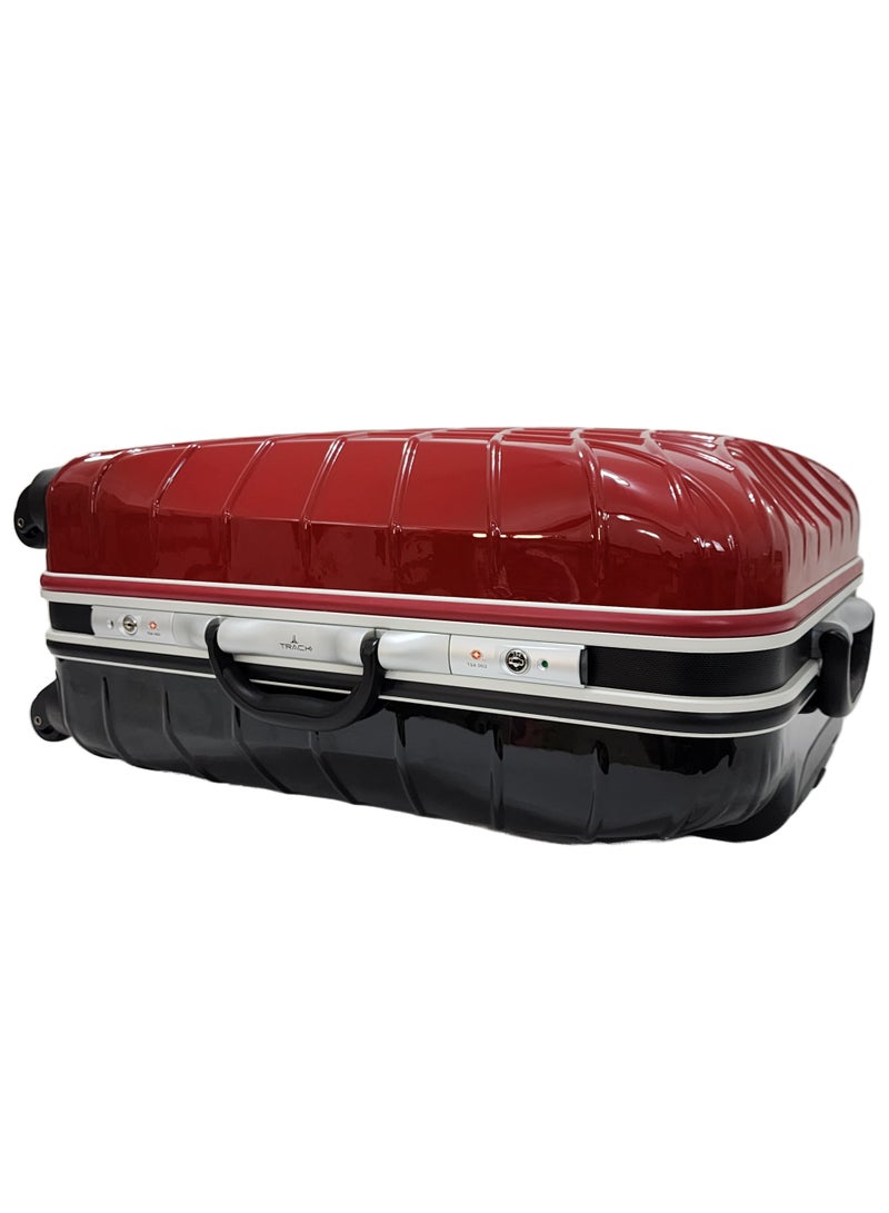HardSide Suitcase Luggage Lightweight PC Material with 4-Wheel Spinner - 26 Inch Travel Luggage