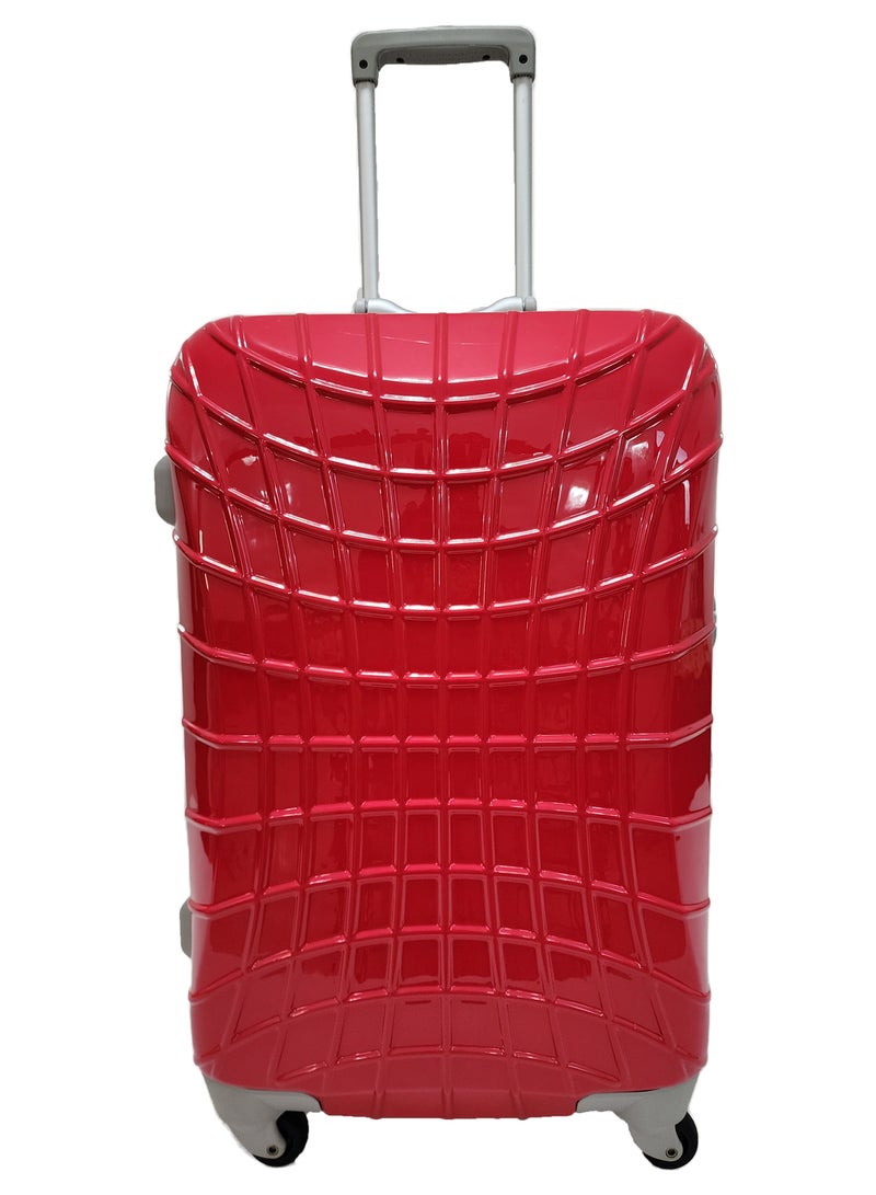 HardSide Suitcase Luggage Lightweight PC Material with 4-Wheel Spinner - 26 Inch Travel Luggage