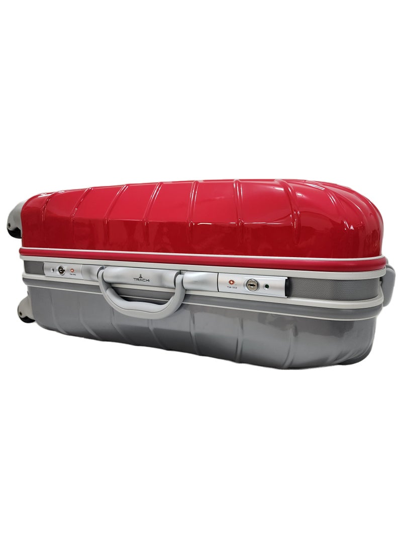 HardSide Suitcase Luggage Lightweight PC Material with 4-Wheel Spinner - 26 Inch Travel Luggage