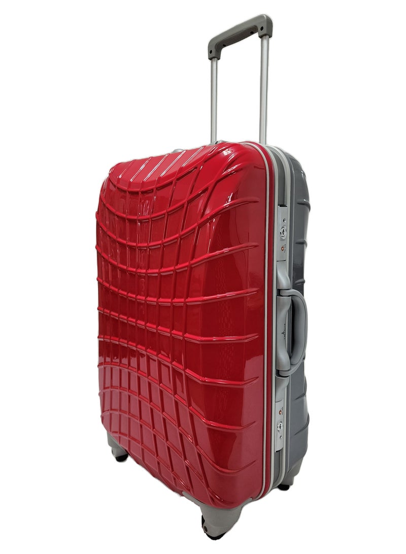 HardSide Suitcase Luggage Lightweight PC Material with 4-Wheel Spinner - 26 Inch Travel Luggage