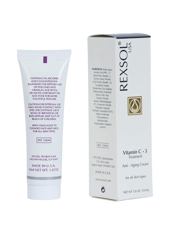 5% Vitamin C Treatment Anti-aging Cream. ( 54 ml / 1.8 fl oz )