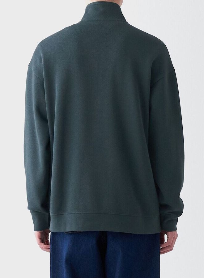 Double Knits Half Zip Sweatshirt