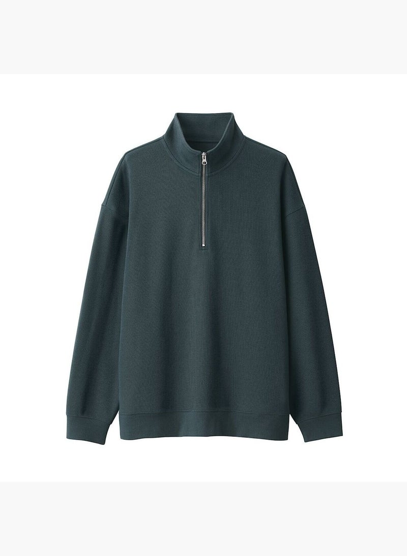 Double Knits Half Zip Sweatshirt