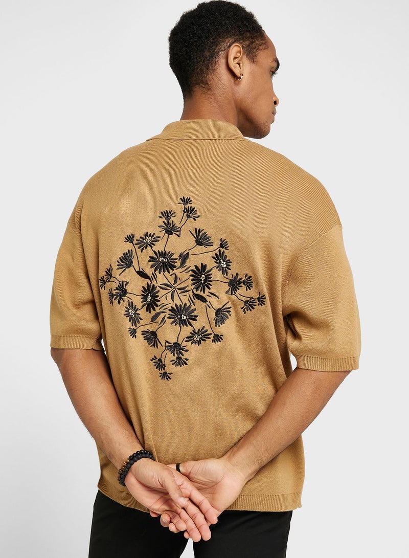 Embroidered Relaxed Fit Shirt