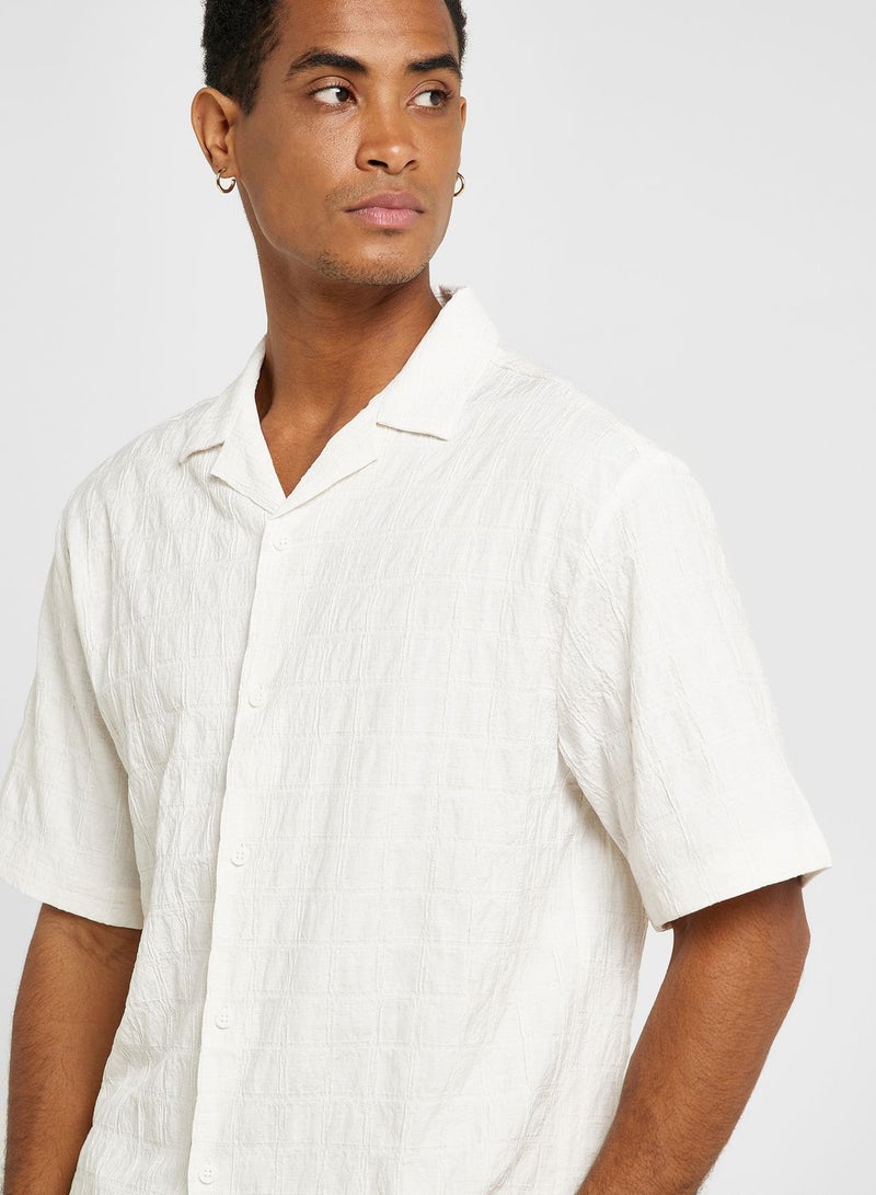 Textured Relaxed Fit Shirt