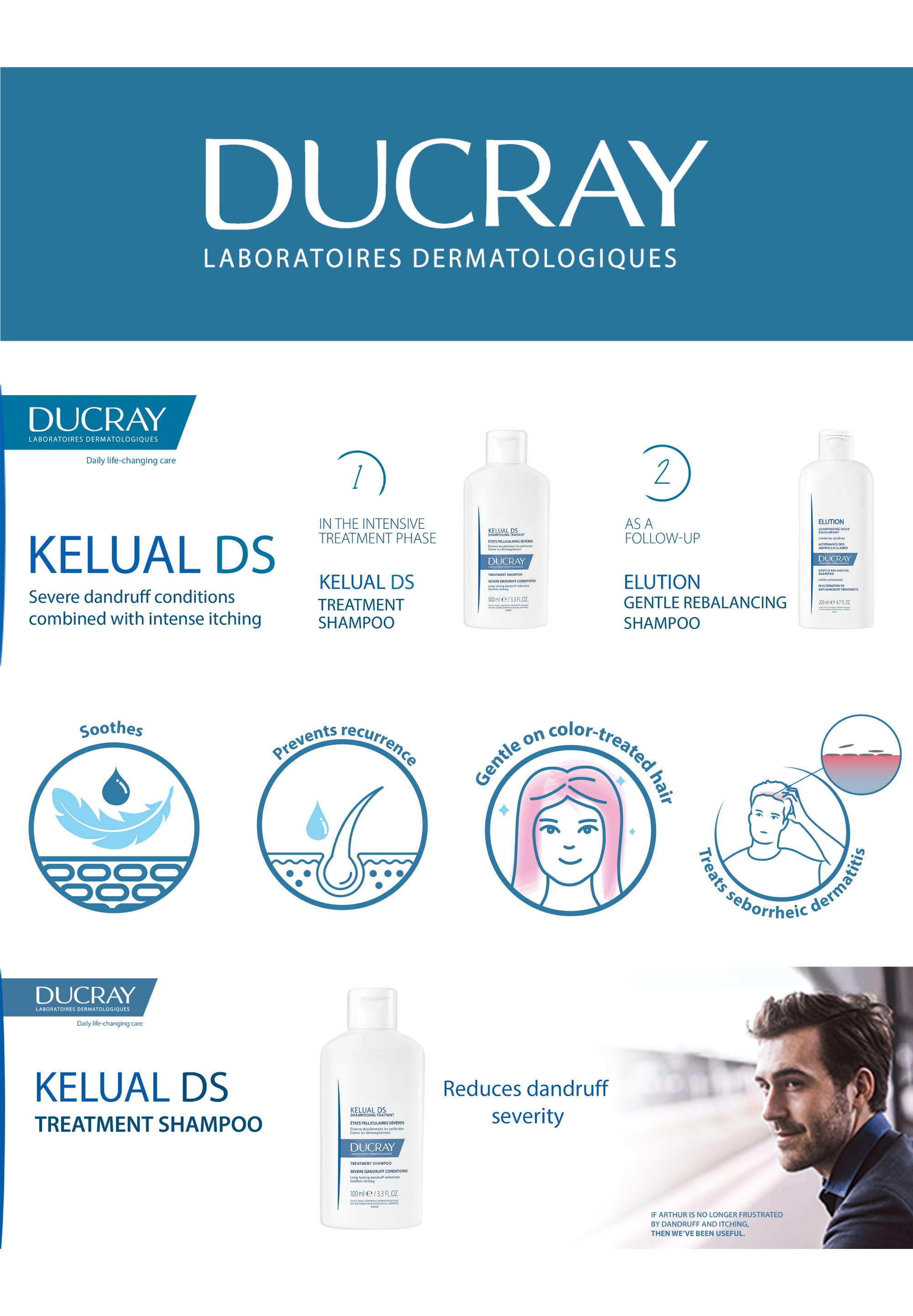 Kelual D.S. Shampoo 100ml