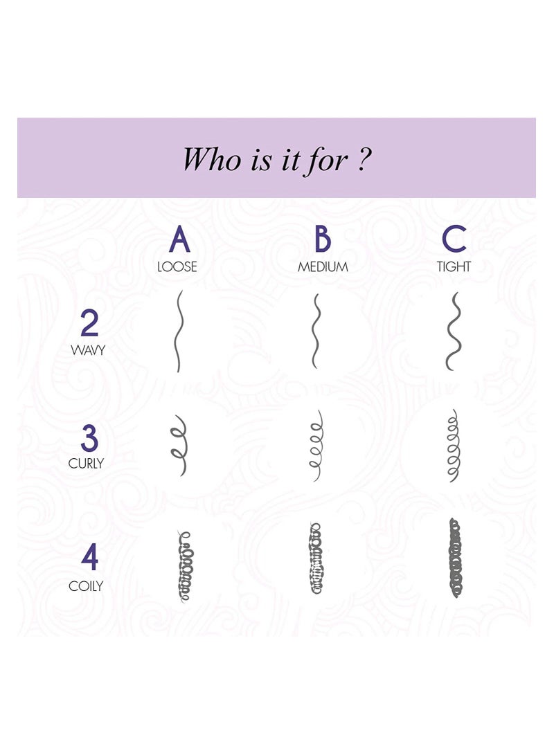 Curl Up Curl Care Bundle with Curly Hair Shampoo Conditioner and Leave in Curl Defining Cream Combo of 3