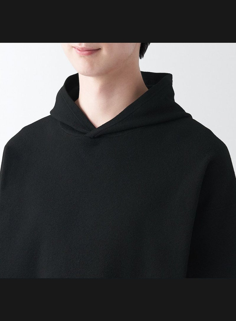 Washable Milano Ribbed Wide Pullover Hoody