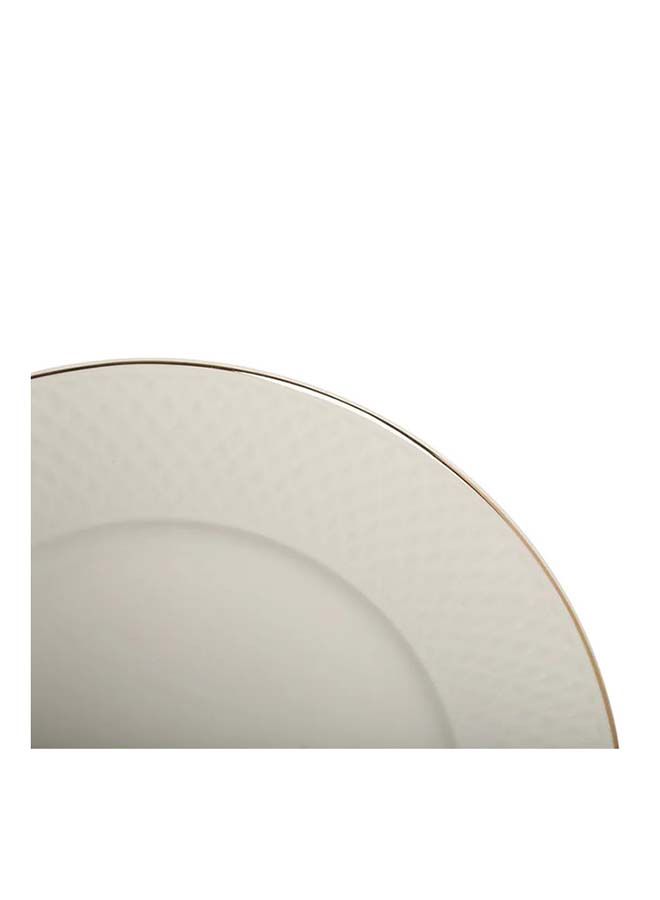 Eclat Porcelain Round Platter Gold 30 cm