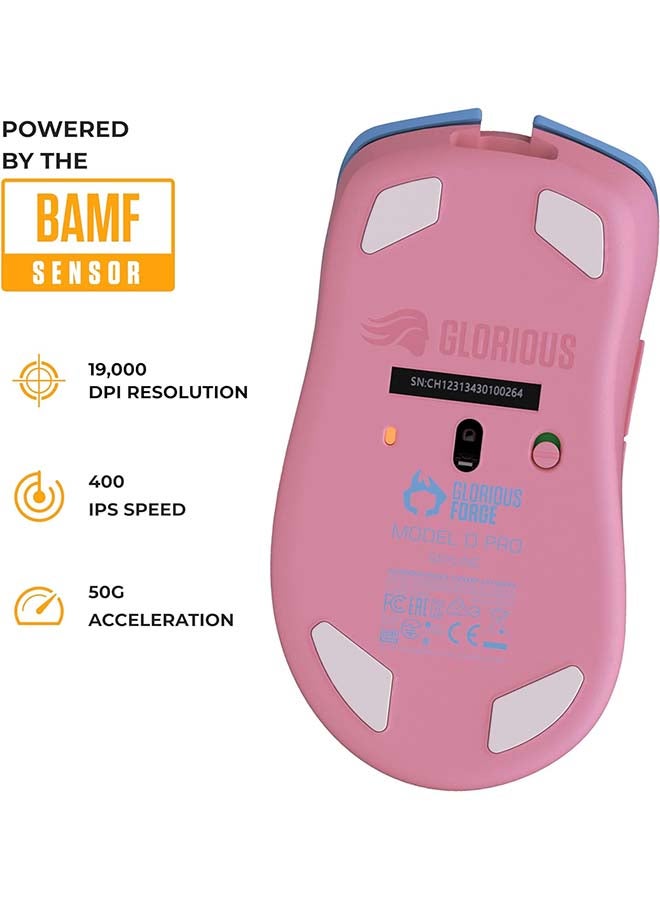 Model D Wireless Pro Skyline Pink/Blue Forge Gaming Mouse