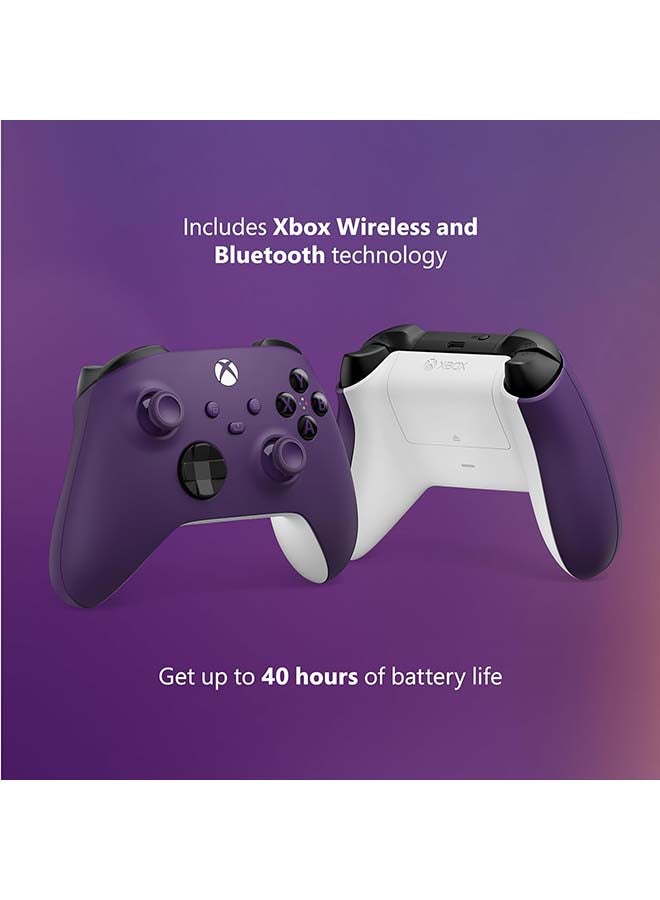 Xbox Core Wireless Gaming Controller – Astral Purple – Xbox Series X|S, Xbox One, Windows PC, Android, and iOS