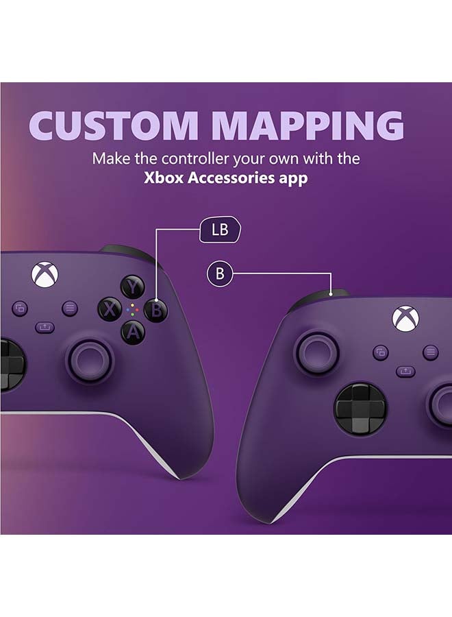 Xbox Core Wireless Gaming Controller – Astral Purple – Xbox Series X|S, Xbox One, Windows PC, Android, and iOS