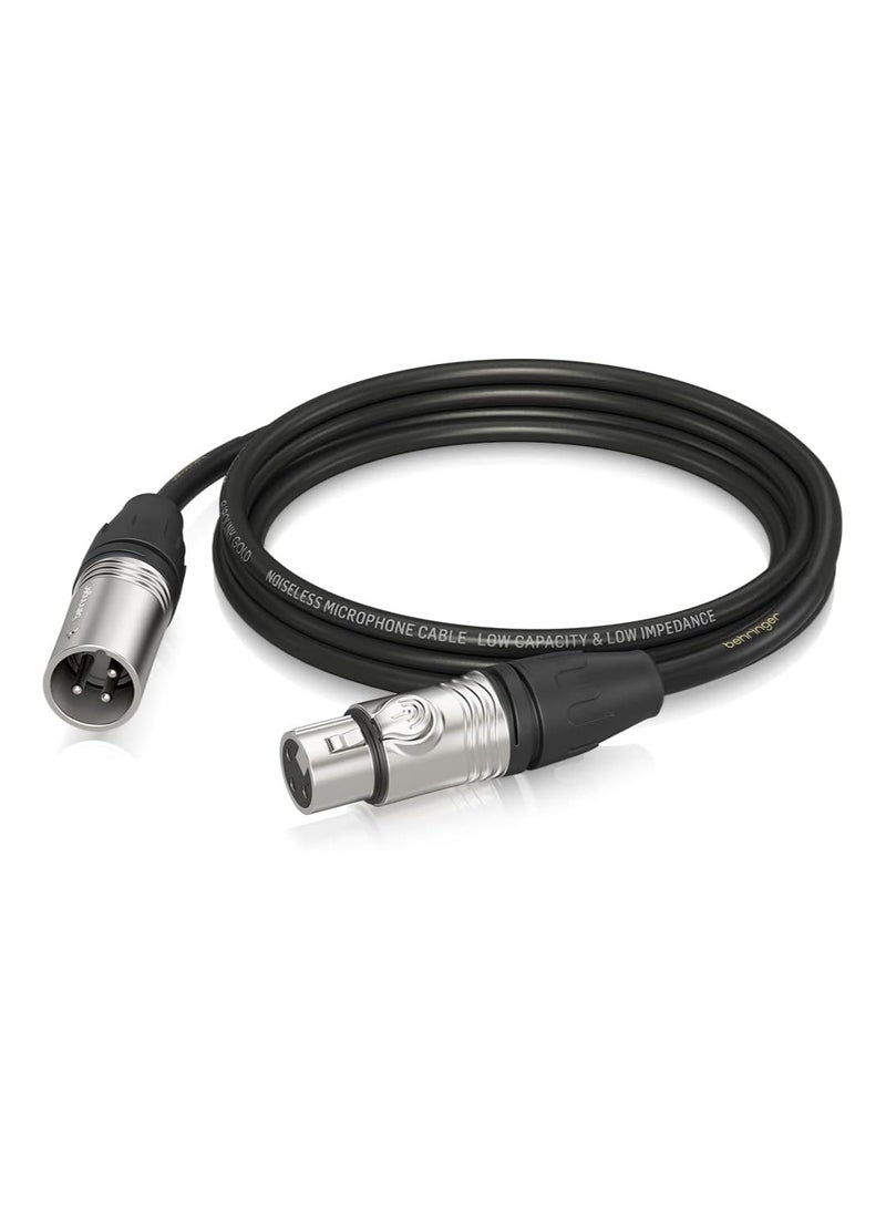 Behringer Microphone Cable 3 Mtr with XLR Connector GMC-300
