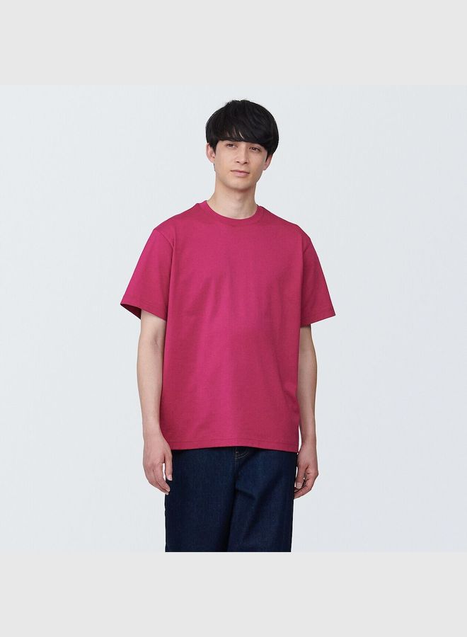 Jersey Crew Neck Short Sleeve T-Shirt