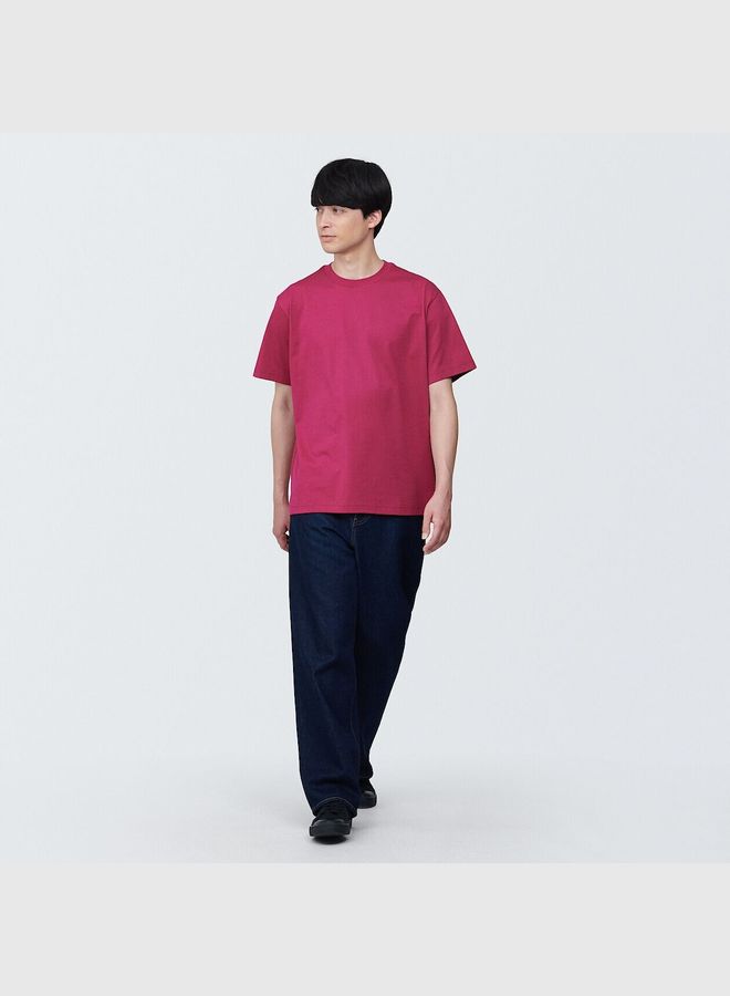 Jersey Crew Neck Short Sleeve T-Shirt