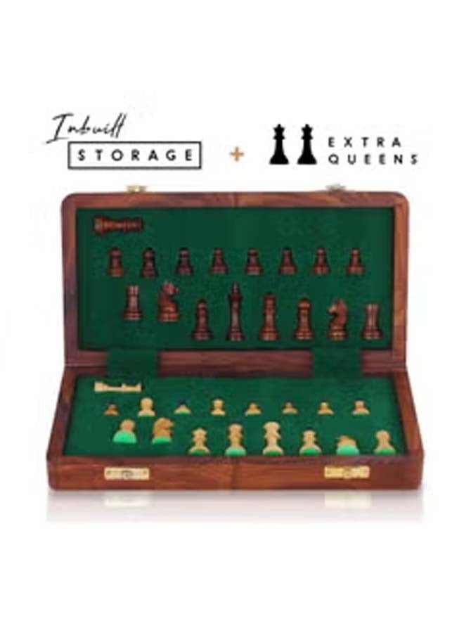 Folding Magnetic Travel Chess Board Set ARC_B07M95KWYP