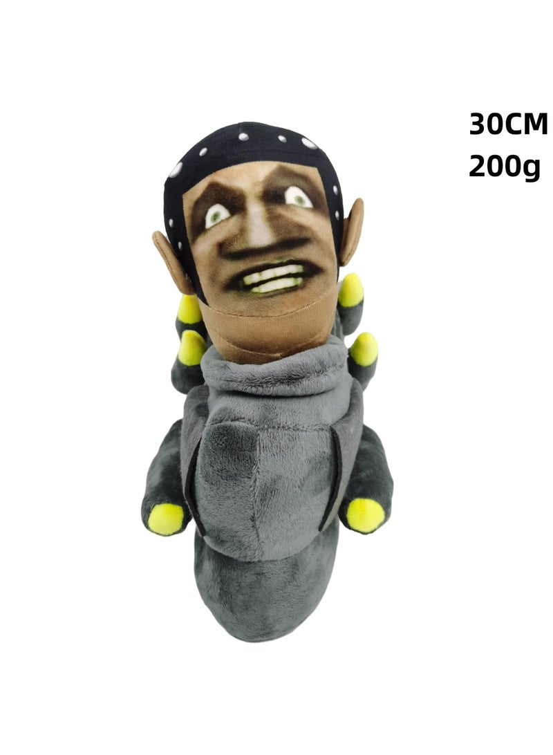 Stuffed Plush Toys Grotesque Toilet Man Chainsaw Man Funny And Interesting Dolls Grey-C