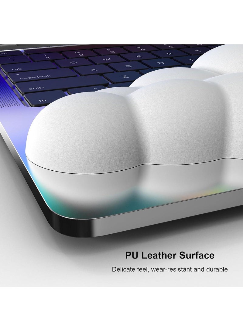 2Piece Cloud Memory Foam Wrist Mouse Pad Set