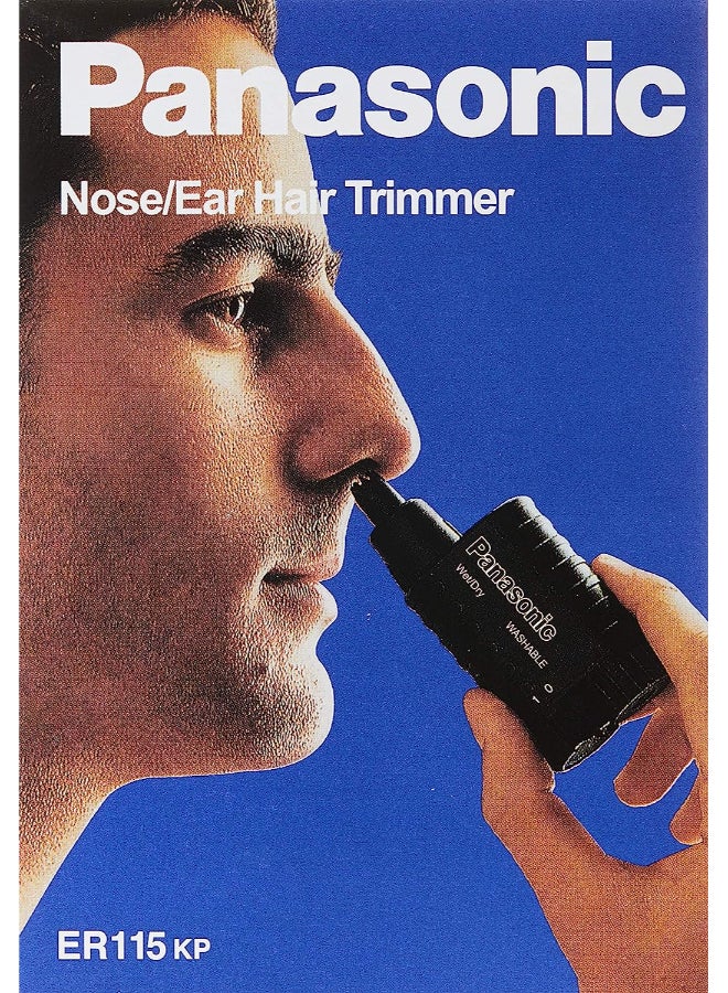 ER-115 Nose And Ear Hair Trimmer Black